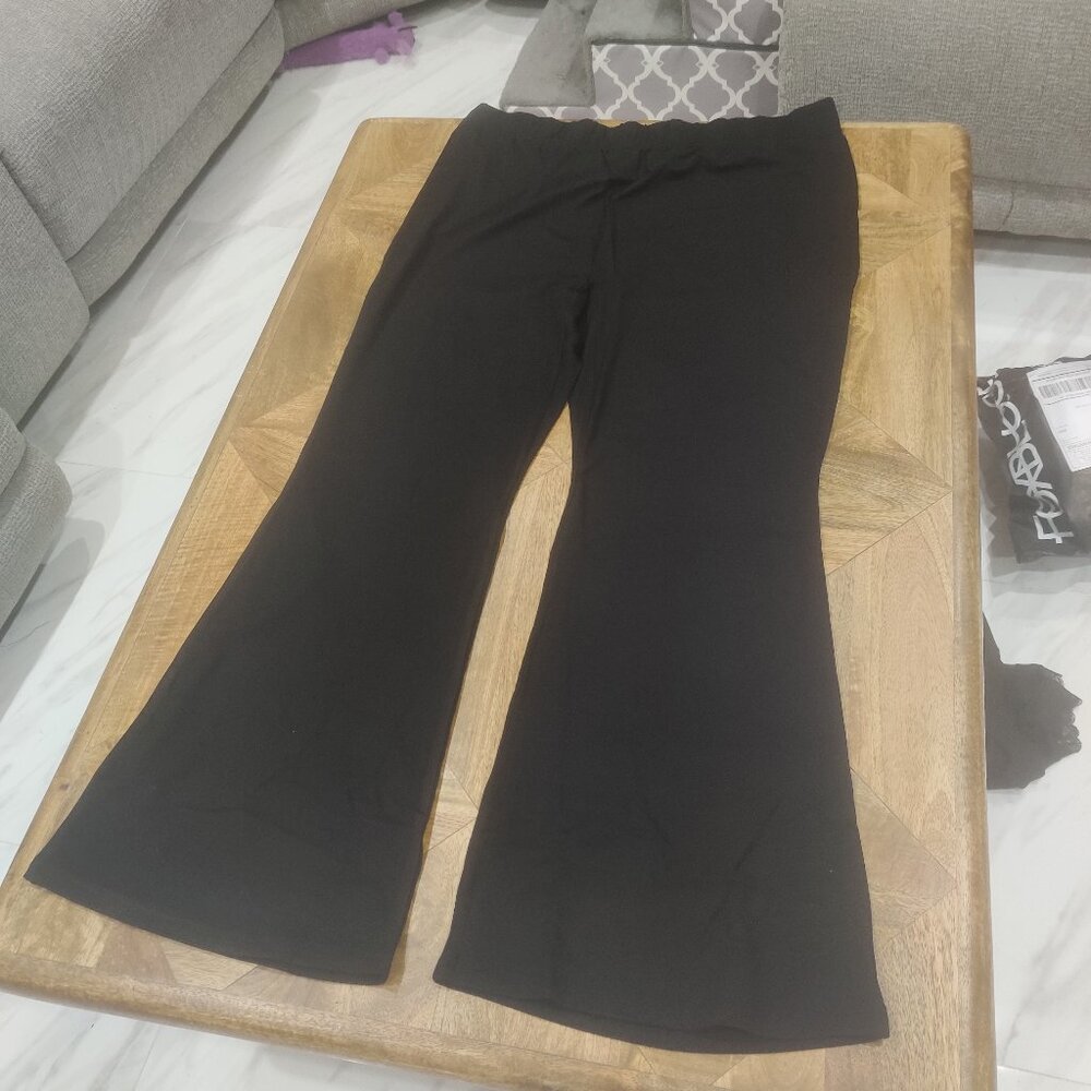 Foxblood stretch  flare  leggings size 3xl